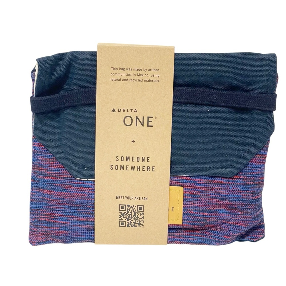 Delta One Someone Somewhere Travel Pouch Accessory Kit NEW